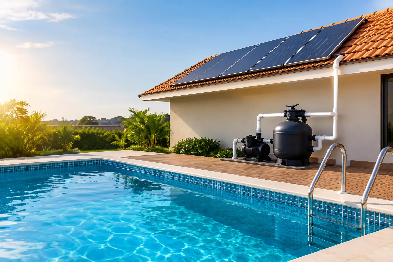 Aquecimento solar para piscinas compensa?