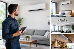 Ar condicionado bem dimensionado para cada espaço