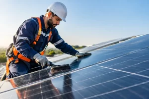 Manutenção de painéis solares fotovoltaicos